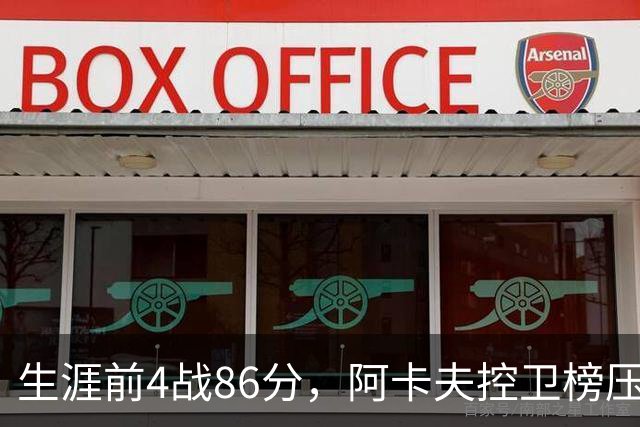 生涯前4战86分，阿卡夫控卫榜压过1981年以来所有人